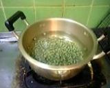 ひたし豆の煮豆☆塩茹で豆・青大豆作り方1写真