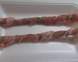 豚肉のアスパラ巻き ✿ 甘辛味噌作り方1写真
