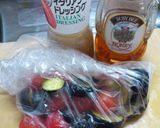 簡単！焼きなすのマリネ☆バジルソース作り方3写真