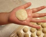 手でぺったん★子どもと作るレンジクッキー作り方7写真