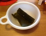 冷凍保存の離乳食☆昆布だしでさつまいも作り方1写真