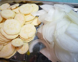 とうもろこしとさつま芋のポタージュ作り方1写真