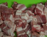 豚バラこってりオニオンソース作り方1写真