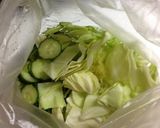 ばぁばの味★キャベツとカブの簡単浅漬けஐ作り方3写真