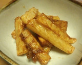 揚げて美味しい♪長芋の梅肉和え作り方5写真