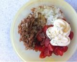 トマトツナマヨトースト作り方1写真