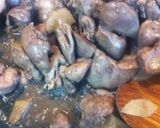 レバーとニラの炒め煮作り方5写真