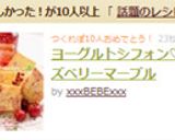 ヨーグルトシフォン♡ラズベリーマーブル作り方18写真