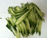 夏にピッタリ!!素麺で簡単ジャージャー麺作り方3写真