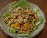 鶏とアボカドのマヨ炒め作り方5写真