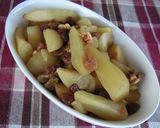 洋梨のコンポート・赤ワイン煮♪作り方7写真