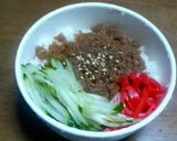 お弁当に最適、しっかり味付き！鶏そぼろ♪作り方5写真