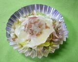 お弁当に♪長ネギとハムのチーズ焼き作り方4写真