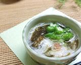 長芋・オクラともずくの梅大葉風味作り方5写真
