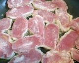 豚ヒレ肉の鍋照り。作り方2写真