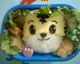 幼稚園のお弁当 ☆しまじろう☆作り方3写真