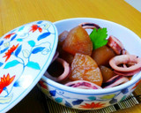 ◆イカと大根の煮物◆こってり甘め♪作り方8写真