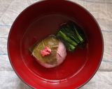 桜餅のお吸い物作り方5写真