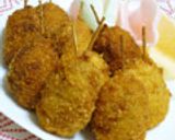 簡単✿豚ﾊﾞﾗ薄切りで折りたたみトンカツ作り方15写真
