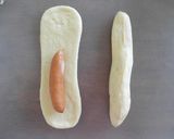 ちんあなごのウインナーパン♪成形二種作り方1写真
