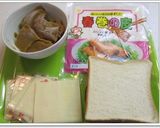 §カレー§リメイク!パンで春巻き～◎作り方1写真