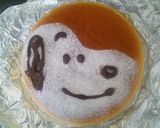 チーズケーキをスヌーピーに♪作り方5写真
