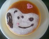 チーズケーキをスヌーピーに♪作り方6写真