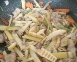 豚バラとみずの味噌炒め☆お義母さんの味作り方4写真