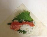 残ったポテトサラダで明太子春巻き作り方2写真