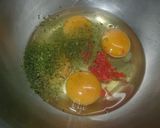 紅しょうがと青のり入りの卵焼き作り方1写真