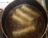 残ったポテトサラダで明太子春巻き作り方7写真
