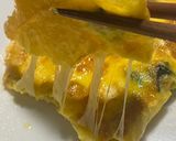 チーズinニラ玉クレープ作り方6写真