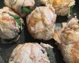 ちゃんと巻けなくてもかわいい♪青菜の肉巻きゆで卵作り方6写真