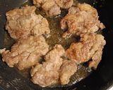 揚げ焼きで簡単!お弁当に豚小間のカリカリ唐揚げ作り方4写真