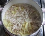 簡単!タケノコと豚肉の中華風スープ作り方2写真