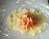 ジャガバターおやき♡トロ～り明太子チーズ作り方4写真