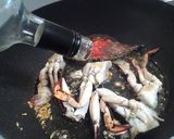 渡り蟹のトマトクリームパスタ☆作り方4写真