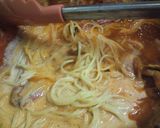 渡り蟹のトマトクリームパスタ☆作り方9写真