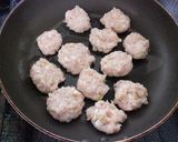 ●鶏ひき肉のフワフワつくね風●作り方4写真