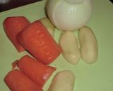 時短☆ヘルシー肉じゃが作り方1写真