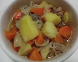時短☆ヘルシー肉じゃが作り方14写真