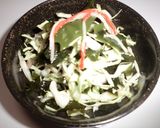 キャベツとワカメのポン酢和え★作り方9写真