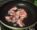 フライパンひとつで！豚肉と茄子のおろし煮作り方3写真