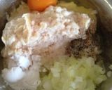 ふわふわ☆鶏と豆腐のハンバーグ作り方3写真