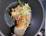ゴーヤ・しめじ・ベーコンのチーズ焼き✨作り方5写真