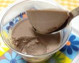 なめらか豆腐ココアプリン作り方6写真