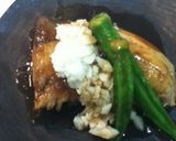 ブリの照り焼き 長芋添え作り方7写真
