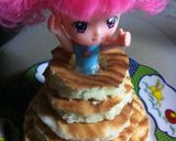 1歳のプリンセスバースデーケーキ作り方5写真