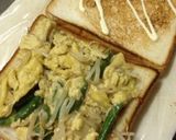 フライパンで＊卵のホットサンド風作り方7写真