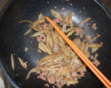 ごぼうがおいしい　すき焼き風焼きうどん作り方4写真